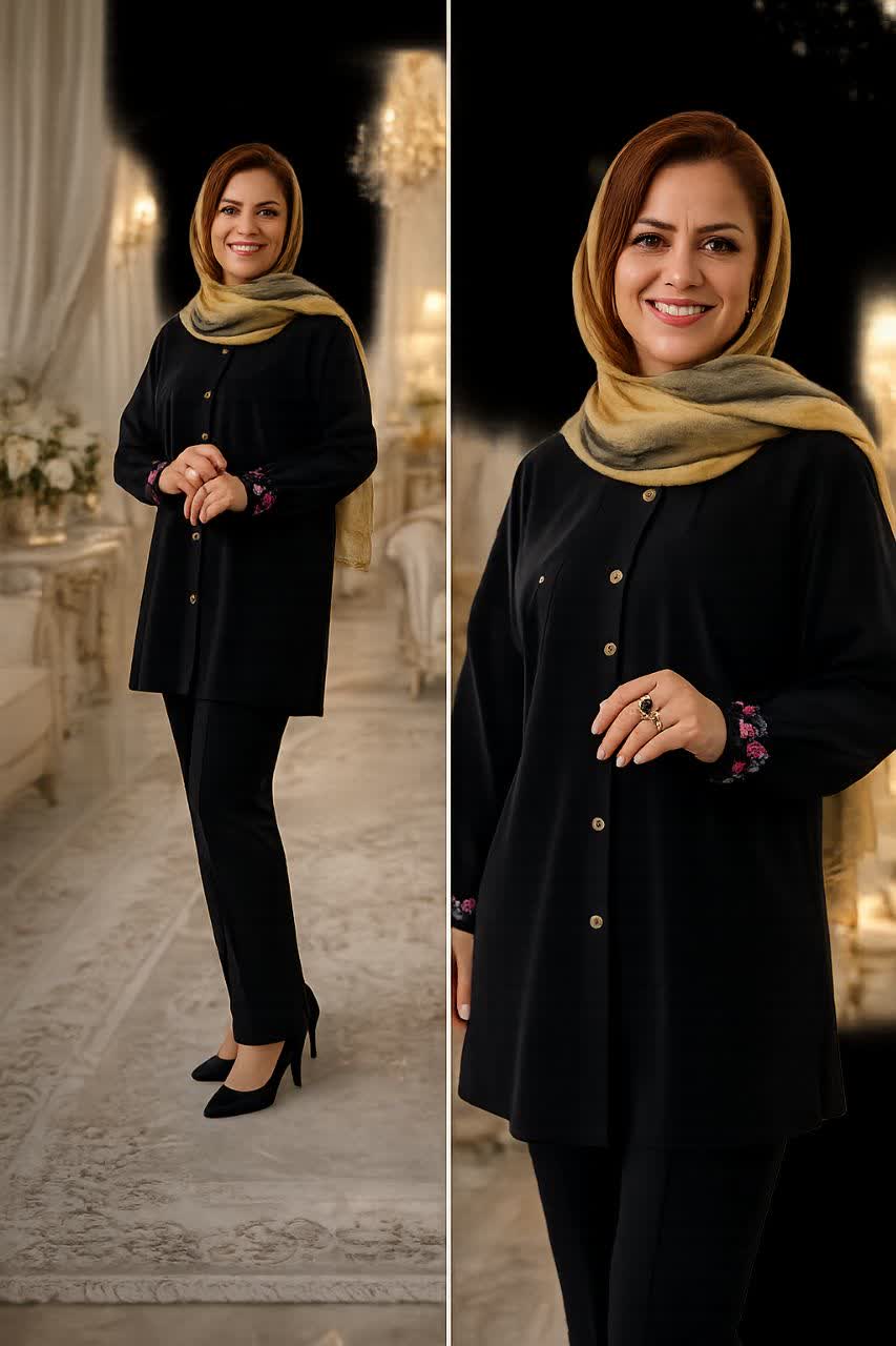 مانتو بوگاتی چاپدار